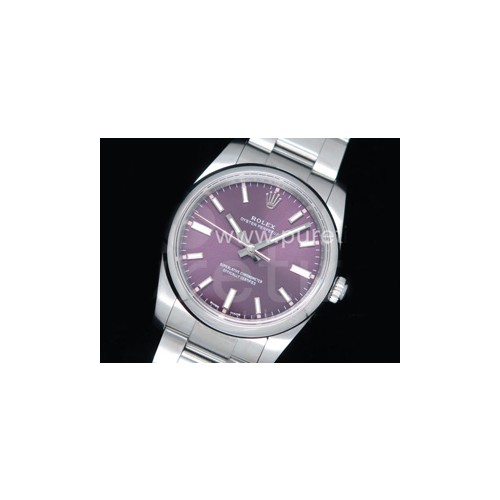 로렉스 오이스터 퍼페츄얼 34mm 레드 다이얼 | Oyster Perpetual 34mm 114200 UBF Best Edition Red Dial on SS Bracelet A2824