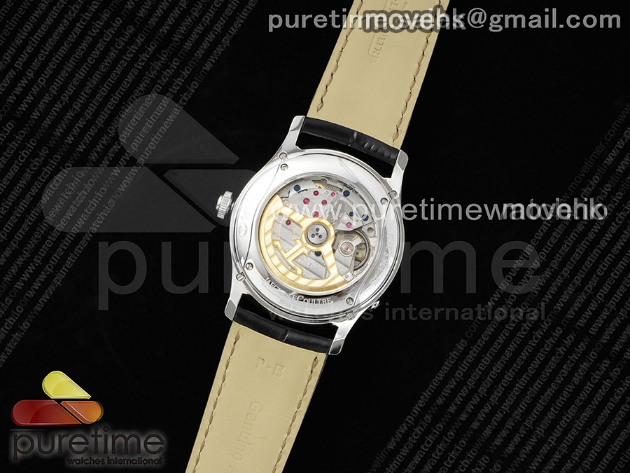 예거르꿀뜨르 마스터 울트라 신 퍼페츄얼 칼렌더 블랙 다이얼 | Master Ultra Thin Perpetual Calendar SS V9F 1:1 Best Edition Black Dial on Black Leather Strap A868 V2 상세이미지 13