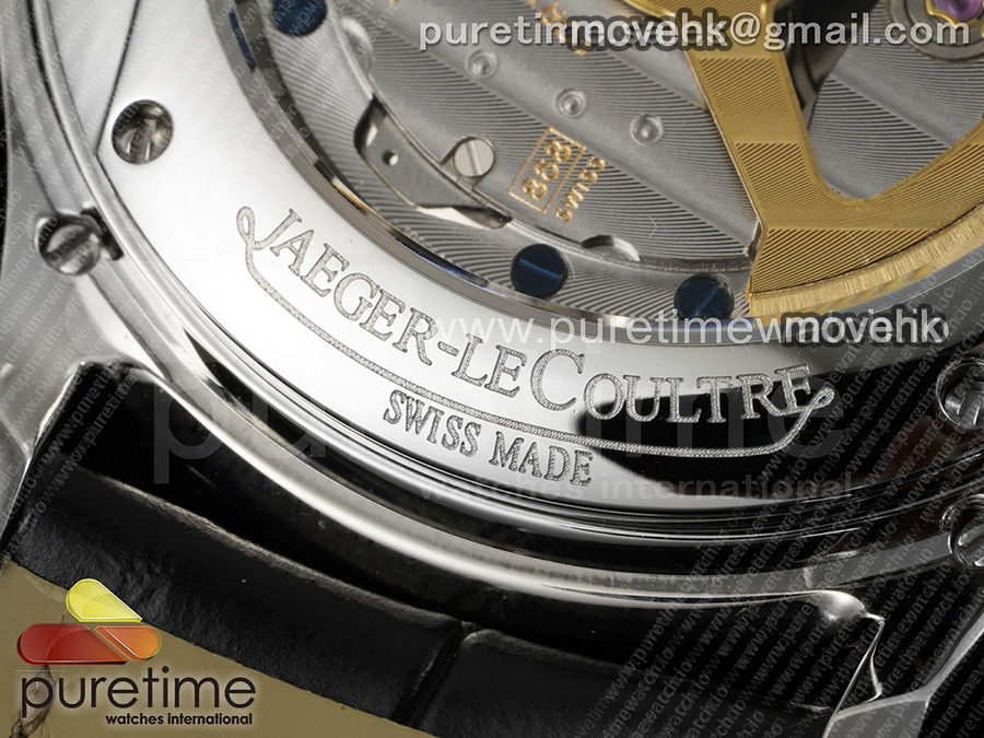 예거르꿀뜨르 마스터 울트라 신 퍼페츄얼 칼렌더 화이트 다이얼 | Master Ultra Thin Perpetual Calendar SS V9F 1:1 Best Edition White Dial on Black Leather Strap A868 V2 상세이미지 20
