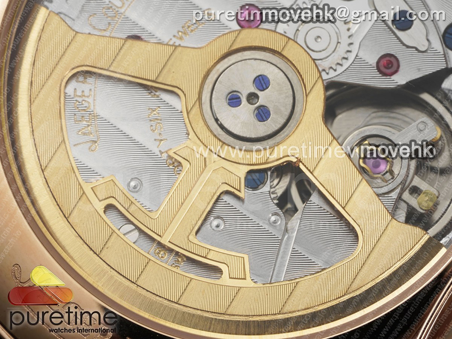 예거르꿀뜨르 마스터 울트라 신 퍼페츄얼 칼렌더 로즈골드 크림 다이얼 | Master Ultra Thin Perpetual Calendar RG V9F 1:1 Best Edition Cream Dial on Brown Leather Strap A868 V2 상세이미지 17