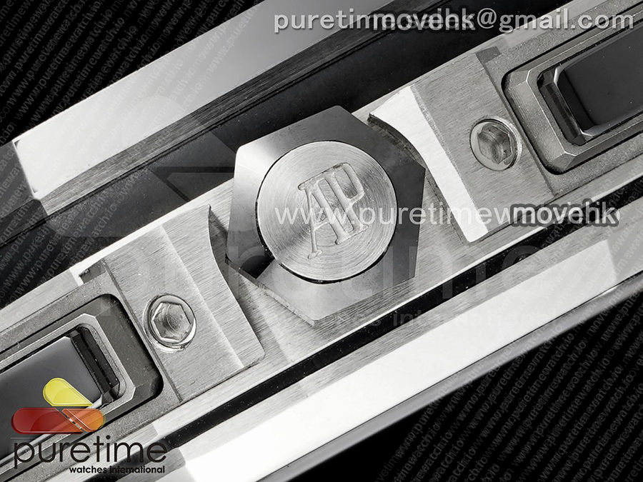 [최신작]오데마피게 로얄오크 오프쇼어 44mm 크로노그래프 그레이 다이얼 | Royal Oak Offshore 44mm SS APSF 1:1 Best Edition Gray Dial on Black Rubber Strap A3126 상세이미지 12