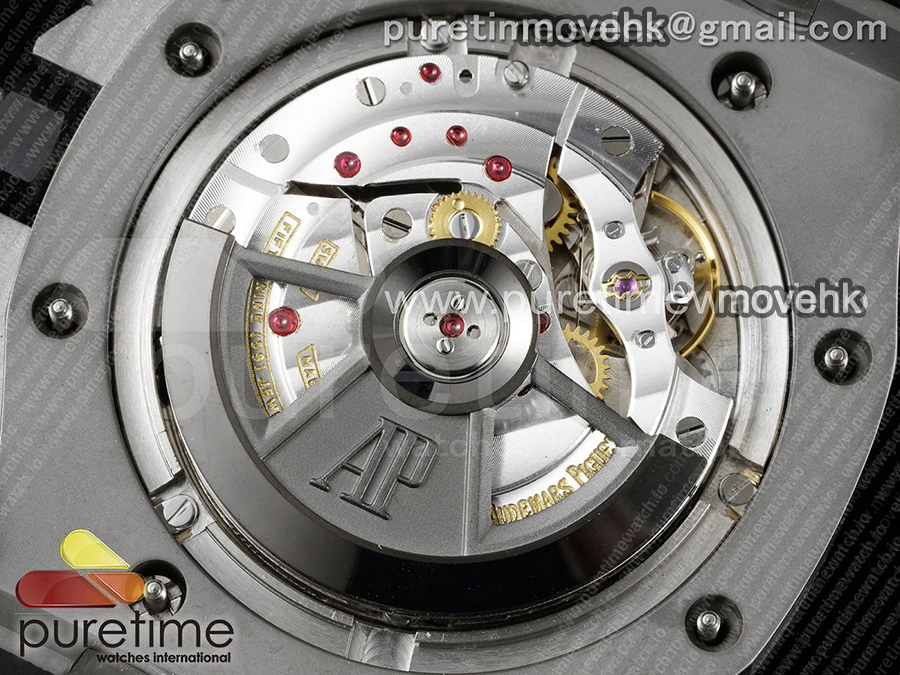 [최신작]오데마피게 로얄오크 오프쇼어 44mm 크로노그래프 그레이 다이얼 | Royal Oak Offshore 44mm SS APSF 1:1 Best Edition Gray Dial on Black Rubber Strap A3126 상세이미지 16