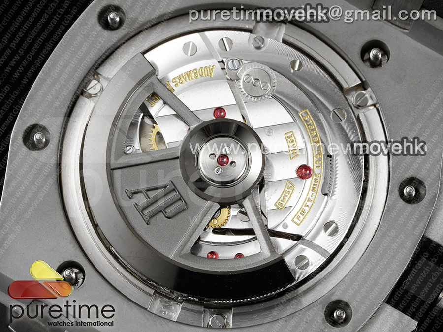 [최신작]오데마피게 로얄오크 오프쇼어 44mm 크로노그래프 그레이 다이얼 | Royal Oak Offshore 44mm SS APSF 1:1 Best Edition Gray Dial on Black Rubber Strap A3126 상세이미지 17