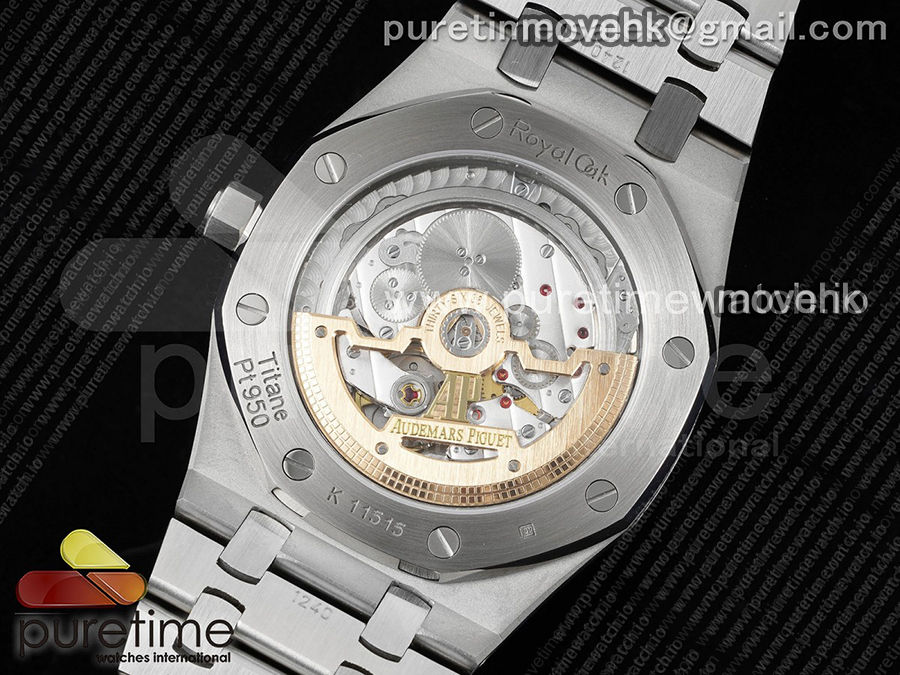 오데마피게 로얄오크 39mm 블루 다이얼 | Royal Oak 39mm 15202IP SS ZF 1:1 Best Edition Blue Textured Dial on SS Bracelet A2121 상세이미지 14
