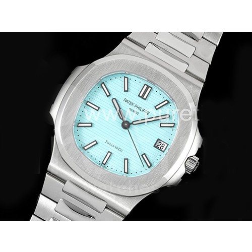 파텍필립 노틸러스 5711 티파니 블루 다이얼 | Nautilus 5711 Tiffany GRF 1:1 Best Edition Tiffany Blue Dial on SS Bracelet 324CS