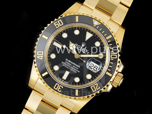 로렉스 서브마리너 옐로우골드 블랙 세라믹 베젤 블랙 다이얼 | Submariner 126618 LN YG Black Ceramic 904L Steel VSF 1:1 Best Edition VS3235