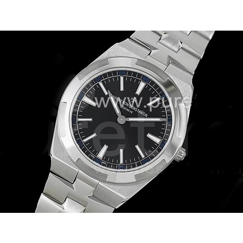 바쉐론콘스탄틴 오버시스 울트라 신 블랙 다이얼 | Overseas Ultra-Thin 2000V V8F Best Edition Black Dial on SS Bracelet A1120