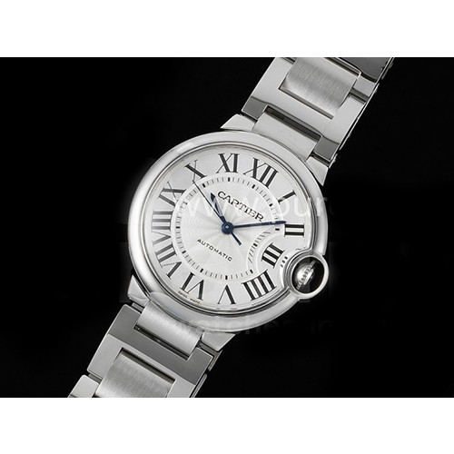 까르띠에 발롱블루 36mm 스테인레스 스틸 화이트 다이얼, 홍콩명품시계, CARTER