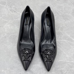 [VERSACE] 베르사체 펌프스 블랙 힐 슈즈 22SS WM343, ALW, 홍콩명품신발, 여자명품, 무브타임
