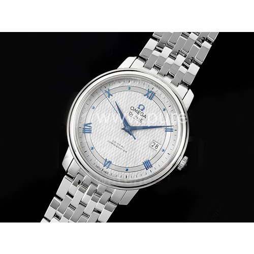 [OMEGA] 오메가 드빌 블루 마크 화이트 다이얼, 홍콩명품시계,남자시계,워치,손목시계.메탈시계,무브타임