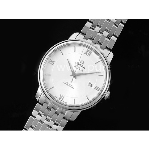 [OMEGA] 오메가 드빌 스테인레스 스틸 실버 다이얼, 홍콩명품시계,남자시계,워치,손목시계.메탈시계,무브타임