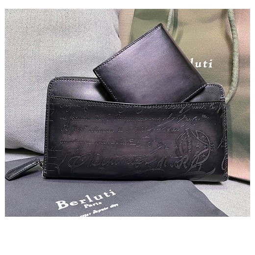 [BERLUTI] 벨루티 ITAUBA 2 IN 1 장지갑 카드지갑 지퍼 WT136, BLB, 홍콩명품지갑,명품지갑,무브타임쇼핑몰,사이트,해외직구