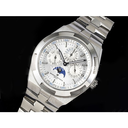 [홍콩명품시계,VACHERON CONSTANTIN] 바쉐론콘스탄틴 오버시스 퍼페츄얼 칼렌더 화이트 다이얼, 명품레플리카,남자명품시계,워치,중년남자,SA,명품시계,메탈밴드스트랩