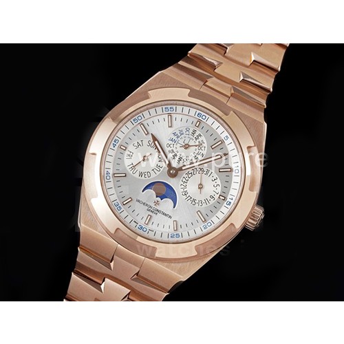 [홍콩명품시계,VACHERON CONSTANTIN] 바쉐론콘스탄틴 오버시스 퍼페츄얼 칼렌더 로즈골드 실버 다이얼, 명품레플리카,남자명품시계,워치,중년남자,SA,명품시계,메탈밴드스트랩