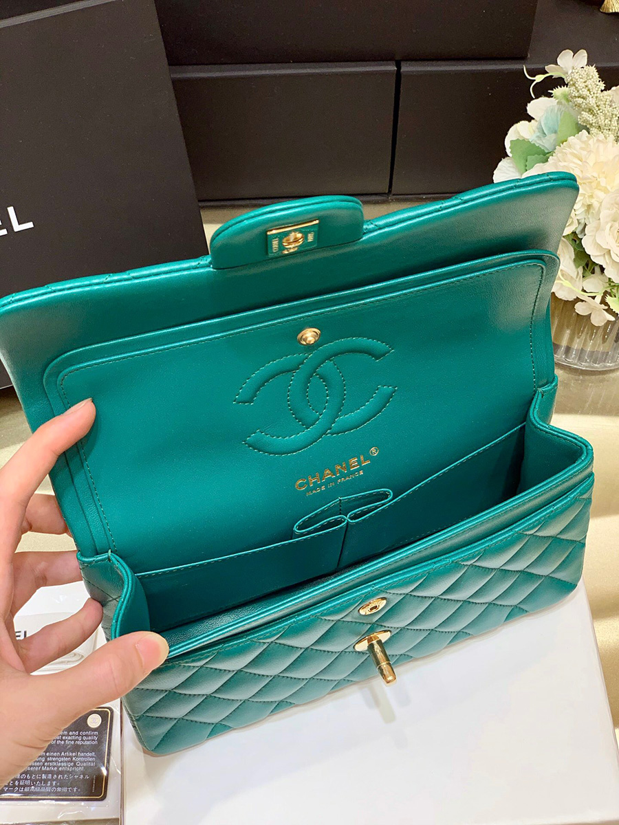 [홍콩명품,CHANEL] 샤넬 WOC 플랩백 CC로고 금장 청녹색, 25cm, BDA, 명품가방,최신,22SS,여자가방,미러급,레플리카,무브타임,직구쇼핑몰 상세이미지 11