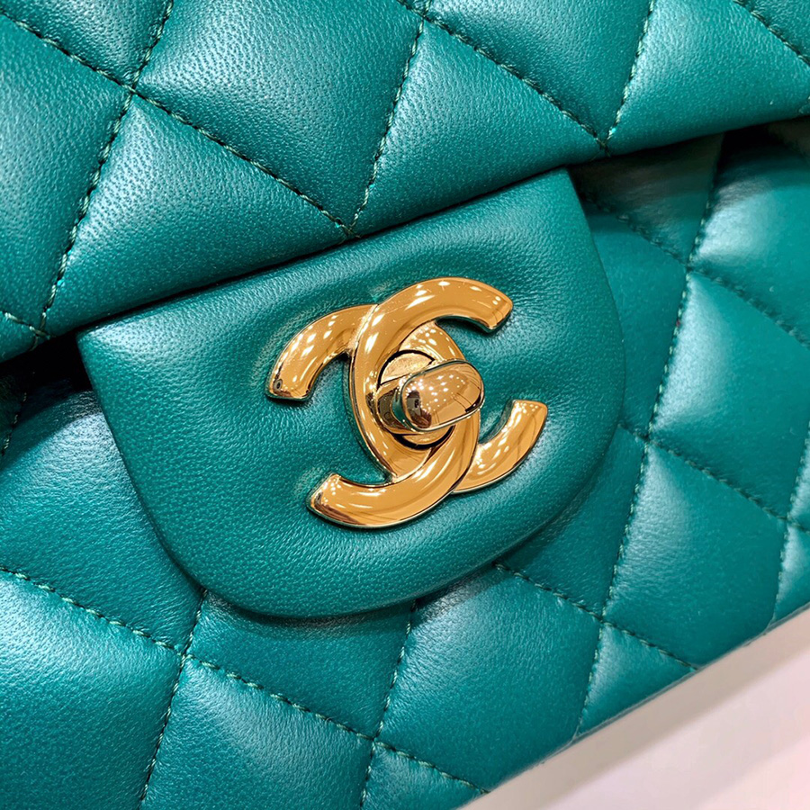 [홍콩명품,CHANEL] 샤넬 WOC 플랩백 CC로고 금장 청녹색, 25cm, BDA, 명품가방,최신,22SS,여자가방,미러급,레플리카,무브타임,직구쇼핑몰 상세이미지 16