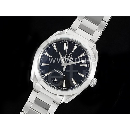 [홍콩명품시계.OMEGA] 오메가 오쿠아테라 150m 블랙 다이얼, 무브타임,남자명품시계,워치,중년남자,SA,명품시계
