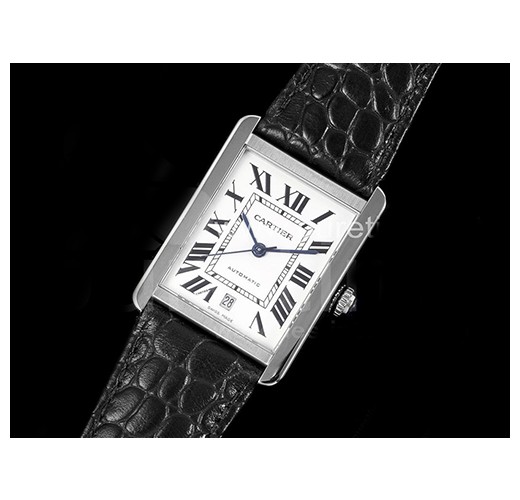 [홍콩명품시계.CARTIER] 까르띠에 탱크 41 화이트 다이얼, 무브타임,남자명품시계,워치,중년남자,SA,명품시계