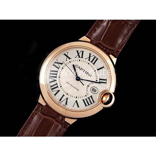 [홍콩명품시계.CARTIER] 까르띠에 발롱블루 42mm 로즈골드 화이트 다이얼, 무브타임,남자명품시계,워치,중년남자,SA,명품시계