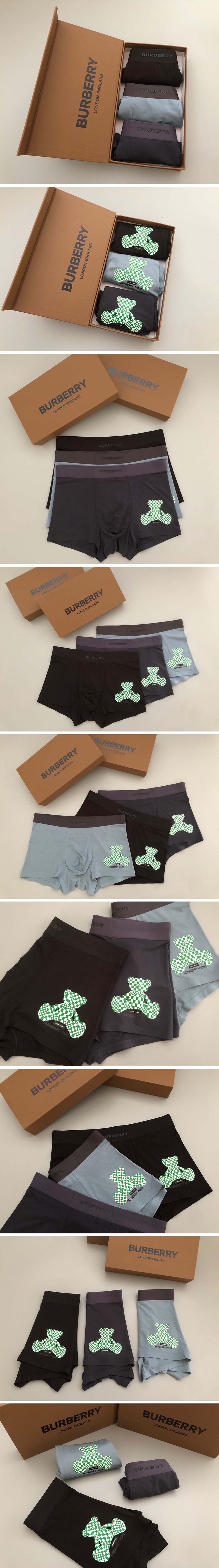 [홍콩명품.BURBERRY] 버버리 22SS 선물용 남자 속옷 내의 ET163, BR, 홍콩명품쇼핑몰,무브타임,악세사리,잡화,생활용품