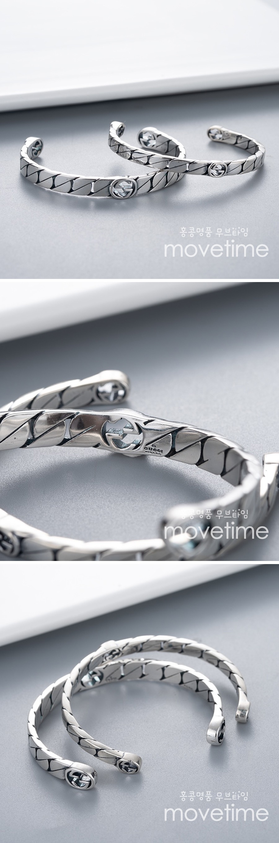 [홍콩명품.GUCCI] 구찌 22SS 최신유행 남자여자 팔찌 AC520, AGG, 홍콩명품쇼핑몰,무브타임,인터넷명품사이트