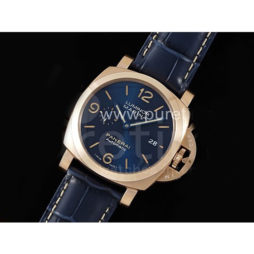 [홍콩명품시계.PANERAI] 파네라이 팸1114 오토매틱 블루 다이얼, 무브타임,남자명품시계,워치,중년남자,SA,명품시계