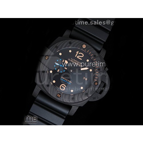 [홍콩명품시계.PANERAI] 파네라이 루미너 팸616 블루 로고 블랙 다이얼, 무브타임,남자명품시계,워치,중년남자,SA,명품시계
