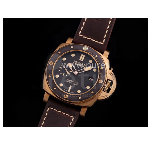 [홍콩명품시계.PANERAI] 파네라이 루미너 팸968 브라운 세라믹 베젤 브라운 다이얼, 무브타임,남자명품시계,워치,중년남자,SA,명품시계