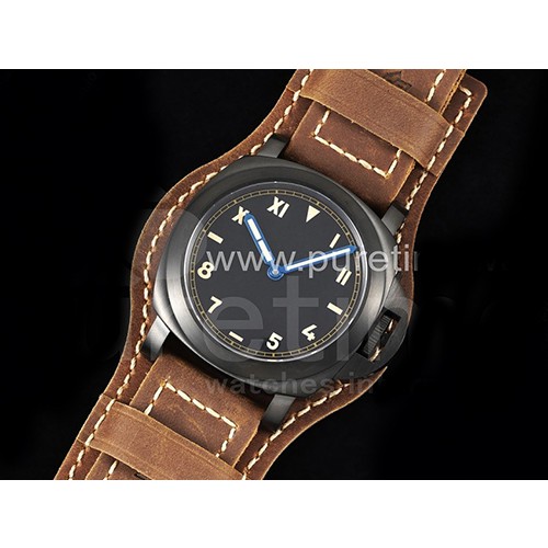 [홍콩명품시계.PANERAI] 파네라이 루미너 캘리포니아 팸779 PVD 블랙 다이얼, 무브타임,남자명품시계,워치,중년남자,SA,명품시계