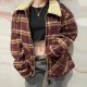 [홍콩명품.Chrome Hearts] 크롬하츠 브라운 체크무늬 셔츠 재킷 BM2030, W2, 명품쇼핑몰,의류,무브타임사이트,인터넷쇼핑몰,해외직구