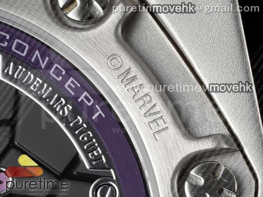[홍콩명품시계.AUDEMARS PIGUET] 오데마피게 로얄오크 컨셉 투어빌론 44mm 블랙 세라믹 베젤 스켈레톤 다이얼, 명품시계,워치,해외배송,명품직구,중년남자,SA,명품시계,고무밴드 상세이미지 17