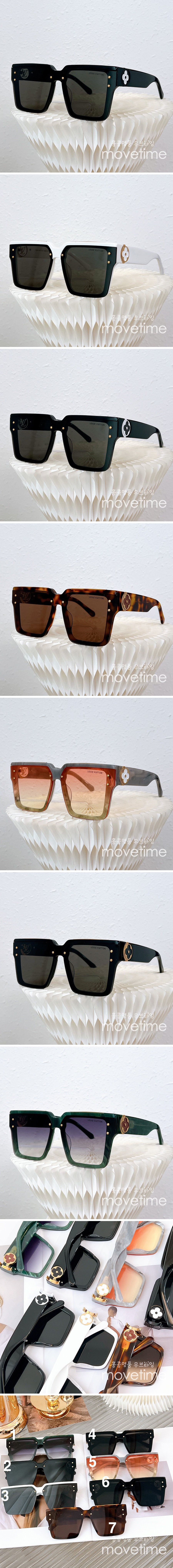[홍콩명품.LOUIS VUITTON] 루이비통 23SS 연예인 여자 남자 선글라스 (7컬러), SG261, AGG, 홍콩명품쇼핑몰,무브타임,사이트,쇼핑몰,해외직구,구매대행