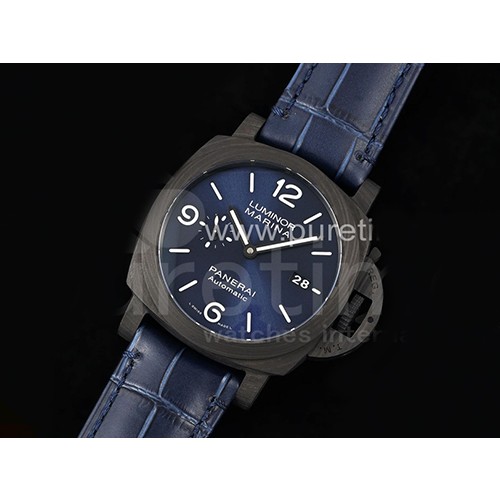 [홍콩명품시계.PANERAI] 파네라이 팸1664 카보텍 블루 다이얼, 무브타임,명품직구,남자명품시계,워치,중년남자