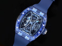[홍콩명품시계.RICHARD MILLE] 리차드밀레 RM53-02 투어빌론 블루 스켈레톤 다이얼, 명품직구,구매대행,럭셔리,남자명품시계,워치,중년남자
