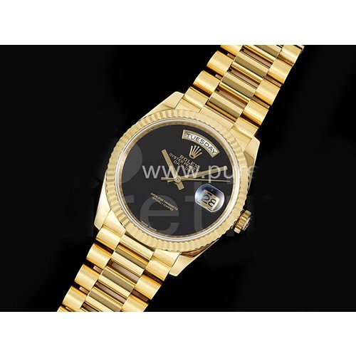 [홍콩명품시계.ROLEX] 롤렉스 데이데이트 36mm 옐로우골드 논마크 블랙 다이얼, 명품직구,구매대행,럭셔리,남자명품시계,워치,중년남자