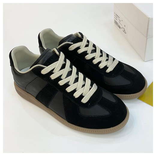 [홍콩명품,Maison Margiela] 메종마르지엘라 23SS 독일군 스니커즈 (블랙), SE1520, PMD, 무브타임사이트,인터넷명품쇼핑몰,남자명품,슈즈,신발
