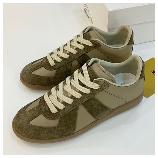 [홍콩명품,Maison Margiela] 메종마르지엘라 23SS 독일군 스니커즈 (카키), SE1521, PMD, 무브타임사이트,인터넷명품쇼핑몰,남자명품,슈즈,신발