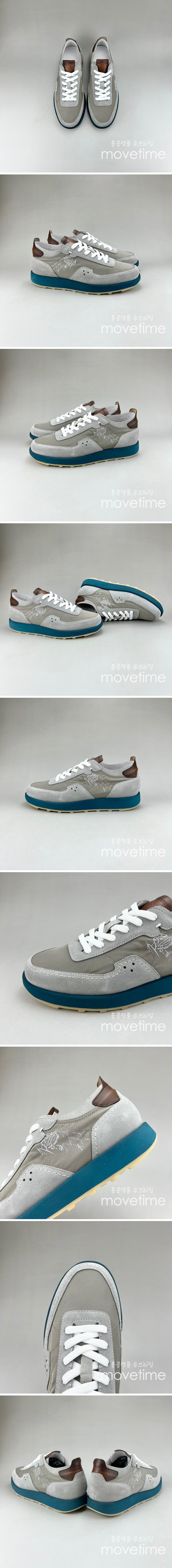 [홍콩명품.BERLUTI] 벨루티 23SS 남성 1895 가죽 스니커즈 (그레이), SE1638, S3, 무브타임사이트,인터넷명품쇼핑몰,남자명품,슈즈,신발