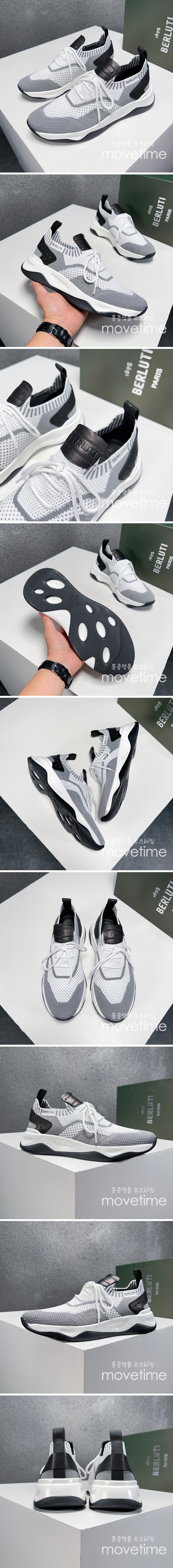 [홍콩명품.BERLUTI] 벨루티 23SS 남성 섀도우 스니커즈 (그레이), SE1689, BLB, 무브타임사이트,인터넷명품쇼핑몰,남자명품,슈즈,신발