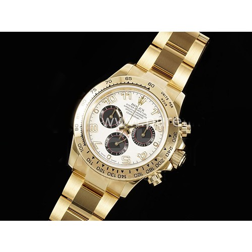 [홍콩명품시계.ROLEX] 로렉스 롤렉스 데이토나 116508 옐로우골드 화이트 다이얼