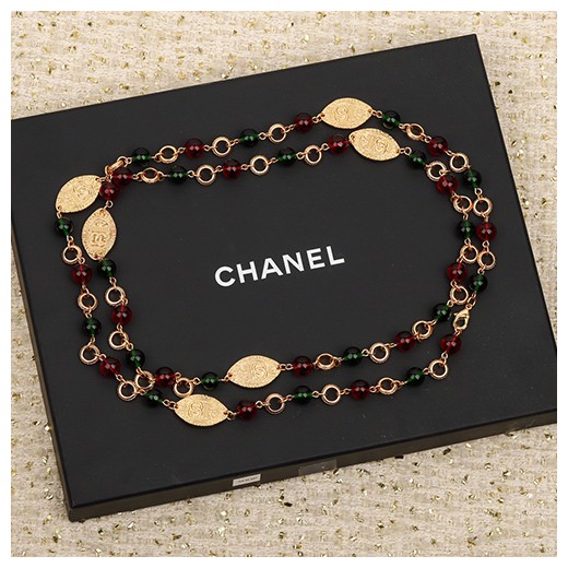 [홍콩명품.CHANEL] 샤넬 23SS 로고 주얼리 장식 목걸이, ET1679, BLF, 홍콩명품가방,명품쇼핑몰,크로스백,핸드백,구매대행,무브타임