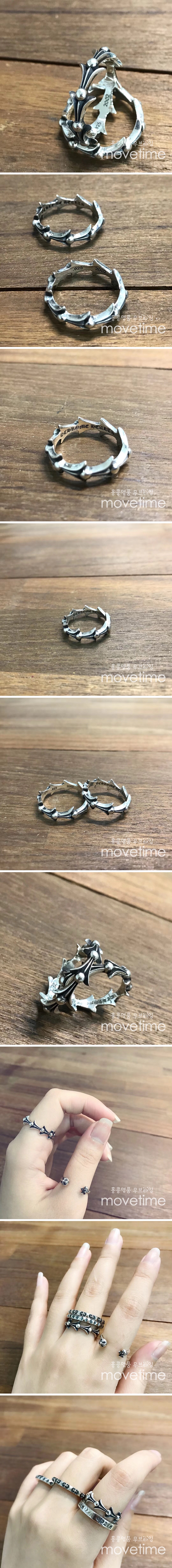 [홍콩명품.Chrome Hearts] 크롬하츠 24SS 로고 925실버 커플 링 반지, ET1825, CR1, 홍콩명품쇼핑몰,인터넷명품,온라인명품사이트,남자명품,해외직구