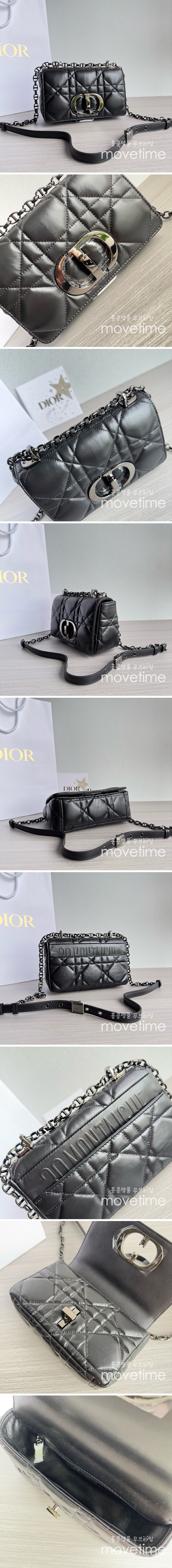 [홍콩명품,Christian Dior] 디올 24SS 로고 카로 미니 크로스백 (블랙), BGM2520, 홍콩명품가방,명품쇼핑몰,크로스백,핸드백,구매대행,무브타임 상세이미지 2