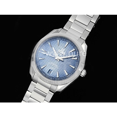 [홍콩명품시계.OMEGA] 오메가 아쿠아테라 41mm 라이트 블루 다이얼