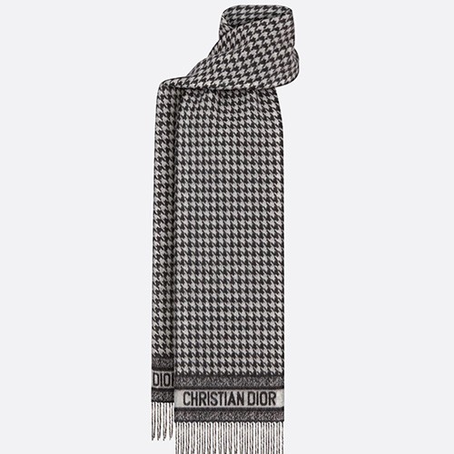 [홍콩명품,Christian Dior] 디올 24SS 로고 45-200 캐시미어 머플러 스카프 35MON2011001_C089 (블랙), ET2211, JX, 남자여자명품,온라인쇼핑,해외직구