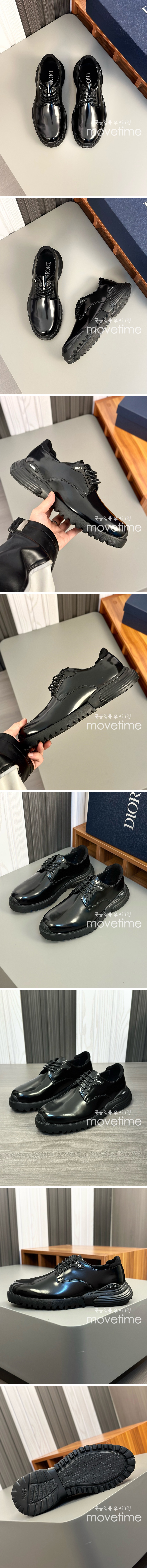 [홍콩명품,Christian Dior] 디올 24SS 로고 레더 가죽 구두 (블랙), SE2786, S2, 명품스니커즈,운동화,구두,로퍼,하이탑,신발