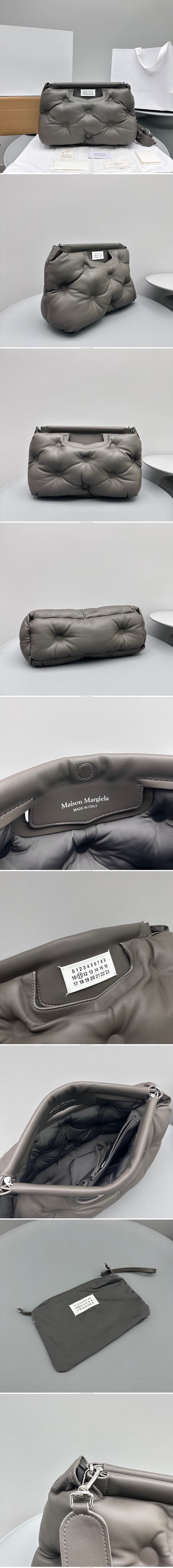 [홍콩명품.Maison Margiela] 메종마르지엘라 24SS 로고 글램슬램플랩 M 미듐 숄더백 (그레이), BGM2783, 홍콩명품가방,명품쇼핑몰,크로스백,핸드백,구매대행,무브타임 상세이미지 2
