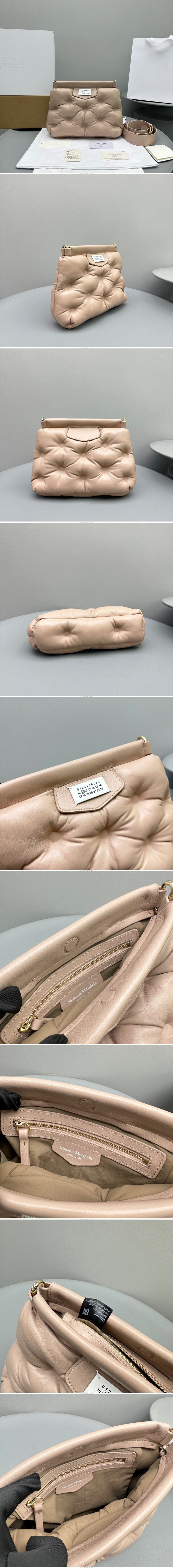 [홍콩명품.Maison Margiela] 메종마르지엘라 24SS 로고 글램 슬램 체인 크로스백 숄더백 (핑크), BGM2784, 홍콩명품가방,명품쇼핑몰,크로스백,핸드백,구매대행,무브타임 상세이미지 2