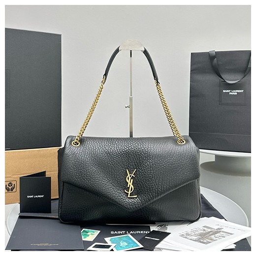 [홍콩명품.YSL] 입생로랑 24SS 로고 Calypso 칼립소 스웨드 프론트 숄더백 (블랙), BGM2886, 홍콩명품가방,명품쇼핑몰,크로스백,핸드백,구매대행,무브타임