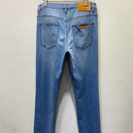 [홍콩명품.LOUIS VUITTON] 루이비통 24SS 로고 데님 팬츠 진 청바지, BM13800, JU, 홍콩명품의류,구 매대행,온라인명품